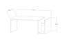 Hanah Home Mesa de Centro Memo - Freesia Marble